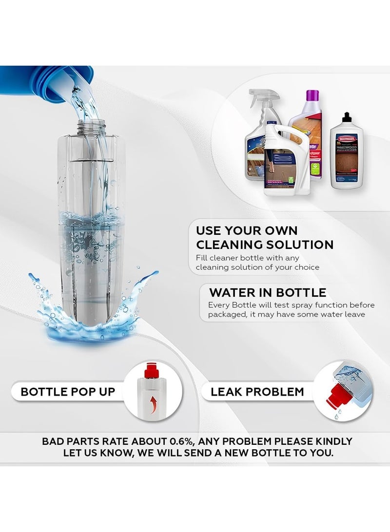 360 Degree Spray Mop Water with 400ml 14oz Refillable Bottle, Microfiber Spraying Mop Easy Used for Dust Cleaning Dry Wet Home Office Floor Wood Hardwood Laminate Ceramic Tiles - Image 4