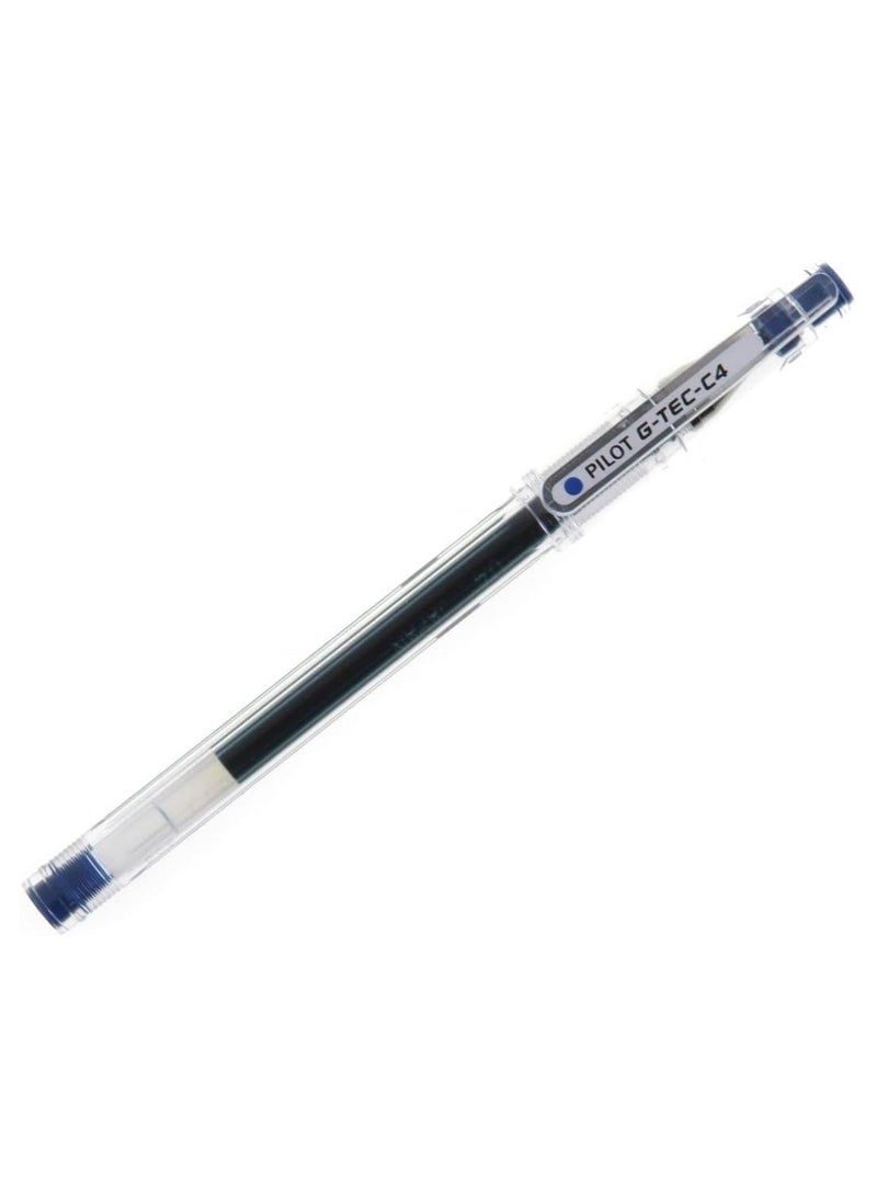 بايلوت قلم بايلوت جي - Tec C4 جل ميكروتيب رولربال أزرق عبوة من 1 - Image 2