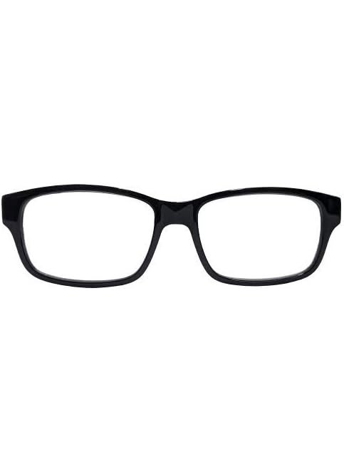 HYPERX HyperX Spectre 1st Edition  Gaming Eyewear Blue Light Blocking Glasses UV Protection Durable Acetate Frame Crystal Clear Lenses Microfiber Pouch Hardshell Case Square Eyewear Frame  Black  - Image 2