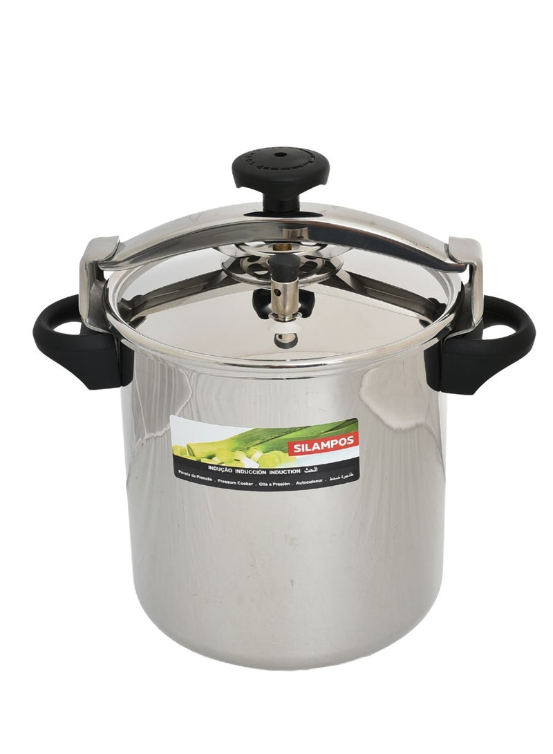 Silampos 12Liters Portuguese Pressure Cooker 12 Liters silver - Image 2