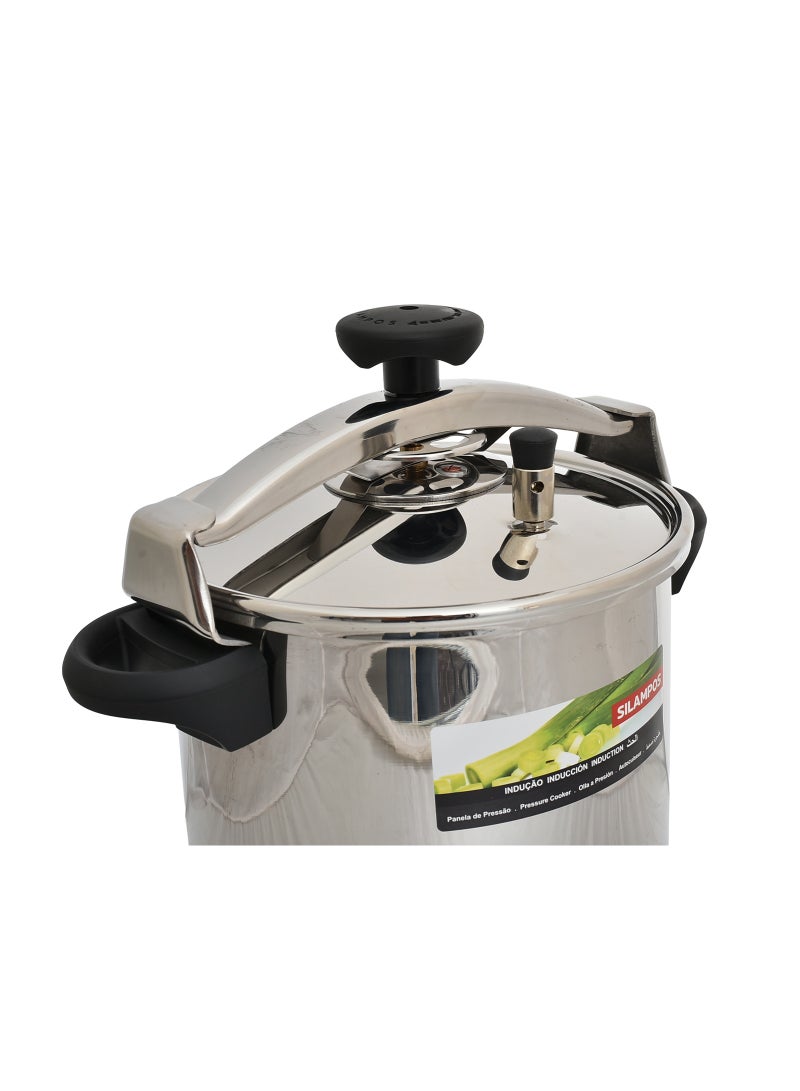 Silampos 12Liters Portuguese Pressure Cooker 12 Liters silver - Image 3