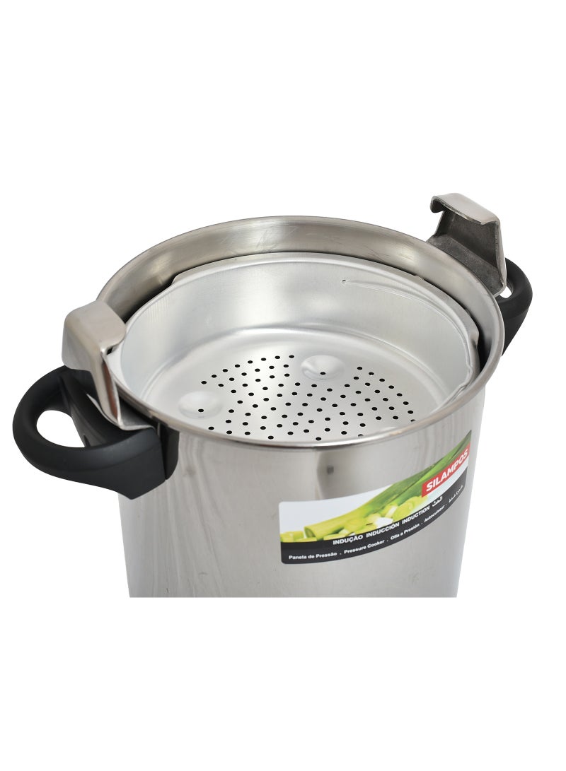 Silampos 12Liters Portuguese Pressure Cooker 12 Liters silver - Image 4