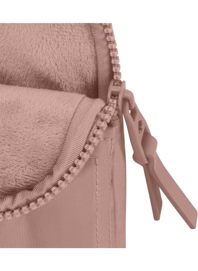 Kate Spade New York Puffer Universal Laptop Sleeve 13"/14" - Outer Slip Pocket for Small Accessory, Zipped Main Compartment, for M1/M2 Macbook Air/Pro & Similar size Laptops - Madison Rouge Pink  - Image 3