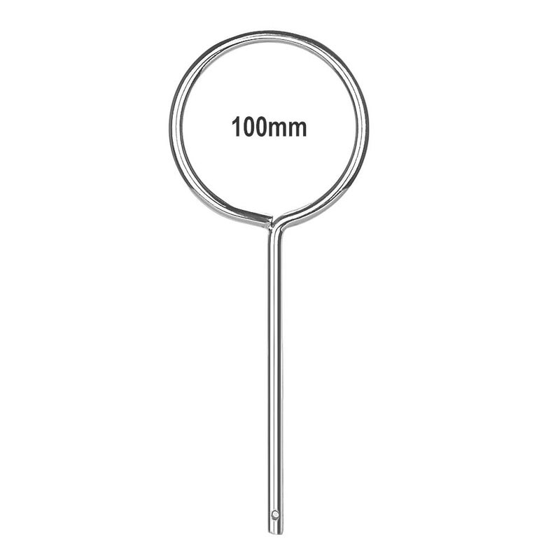 stonylab Support Retort Ring, Chrome-Plated Lab Support Ring Closed Extension Ring in O.D. 100 mm I.D. 85 mm for Laboratory Experiment, Sturdy Corrosion Resistant - Image 2