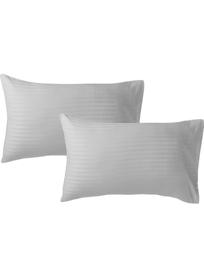 Bedding Zone King Bed Sheet Set - 3 Pieces grey - Image 2