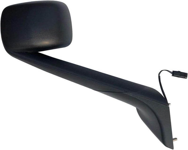 LONGLING Replacement Black Hood Mirror for Freightliner Cascadia (2018-Onward) - Passenger Right Side - Image 1