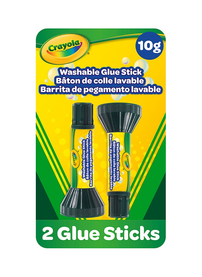 2 Washable Glue Sticks
