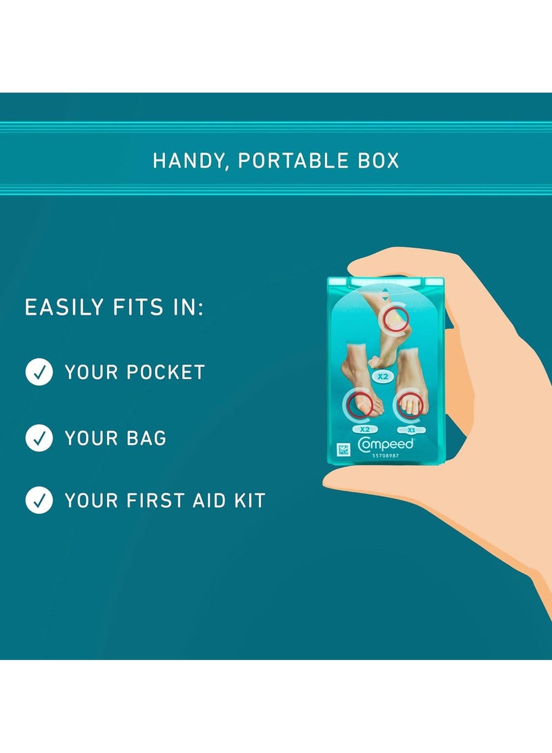 Compeed Blister Plasters, Instant Pain Relief, Mixed Size 5Strips - Image 3