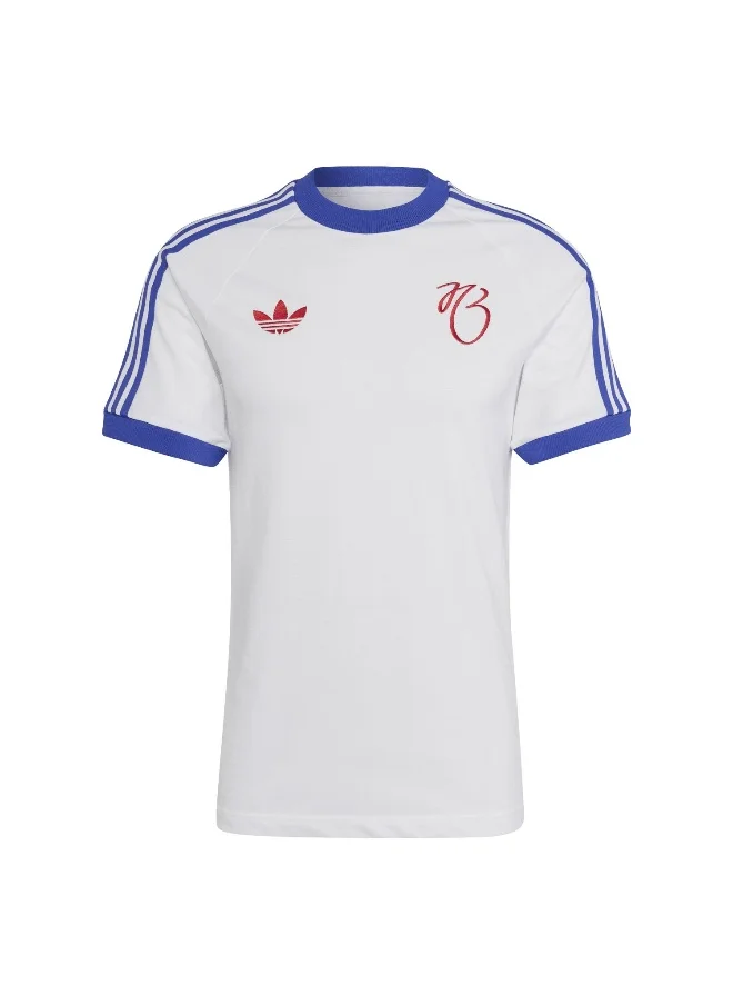 اديداس Adidas Jb 3S Tee White Football T-Shirts For Men Xs