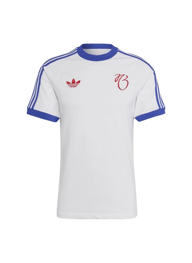 اديداس Adidas Jb 3S Tee White Football T-Shirts For Men Xs
