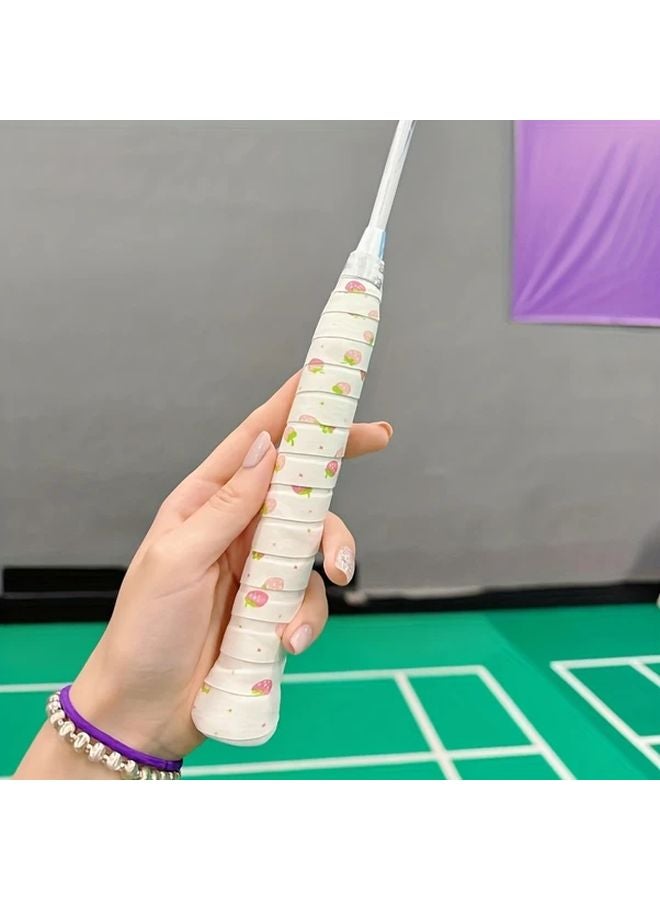 Non Slip Tennis Badminton Racket Grip Tape Love Color Coded For Right Left Handed Players - Image 3