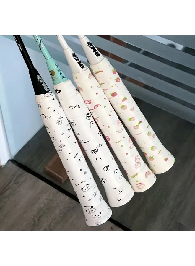 Non Slip Tennis Badminton Racket Grip Tape Love Color Coded For Right Left Handed Players - Image 2