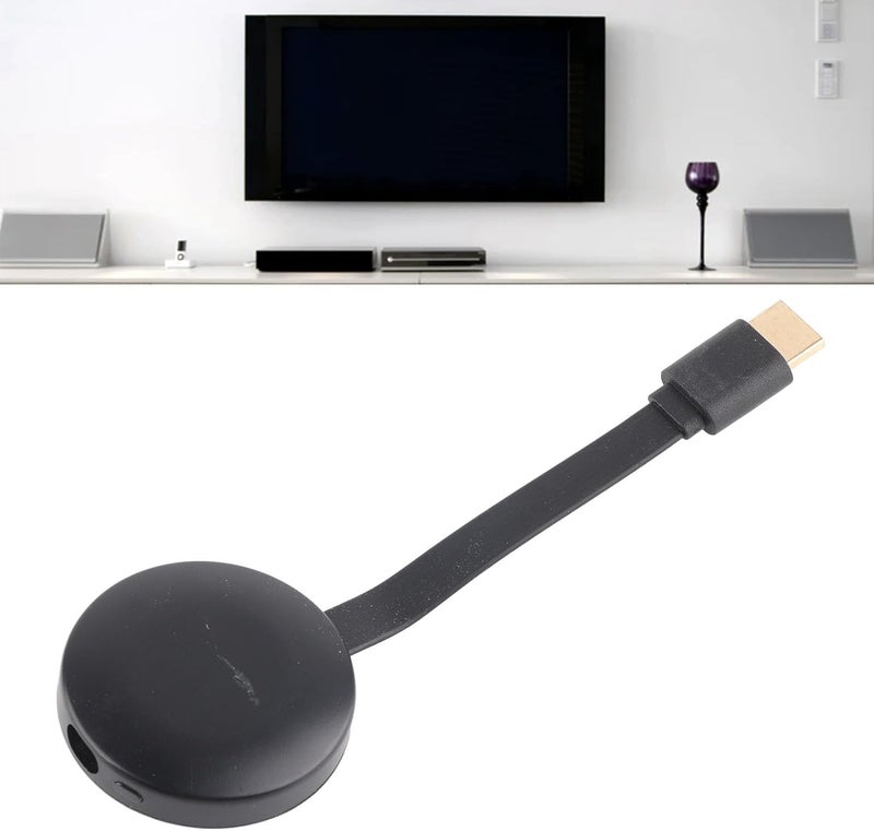 كلاراكو محول عرض شاشة WiFi، دونجل عرض مع واجهة وسائط متعددة عالية الدقة 1080 بكسل، عروض أفلام محمولة للبث المنزلي والسفر والهاتف المحمول والتلفزيون والكمبيوتر المحمول ونظام التشغيل iOS وAndroid وOS X وWindows - Image 2