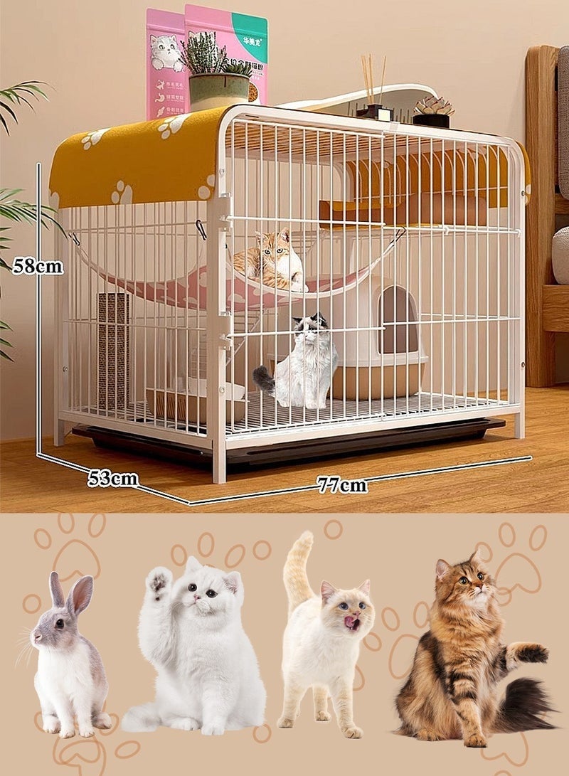 Cat Cage Extra Large Free Space Cat Cage Villa Cat House Cat Cabinet Cat Nest Cat Climbing Shelf - Image 2