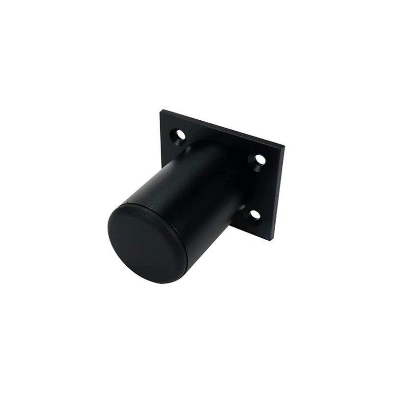 EdenSoul Furniture Legs Metal Black Coffee Table Leg Support Legs Bedside Cabinet Legs TV Cabinet Sofa Legs 4 Piece Black 2 INCH - Image 2