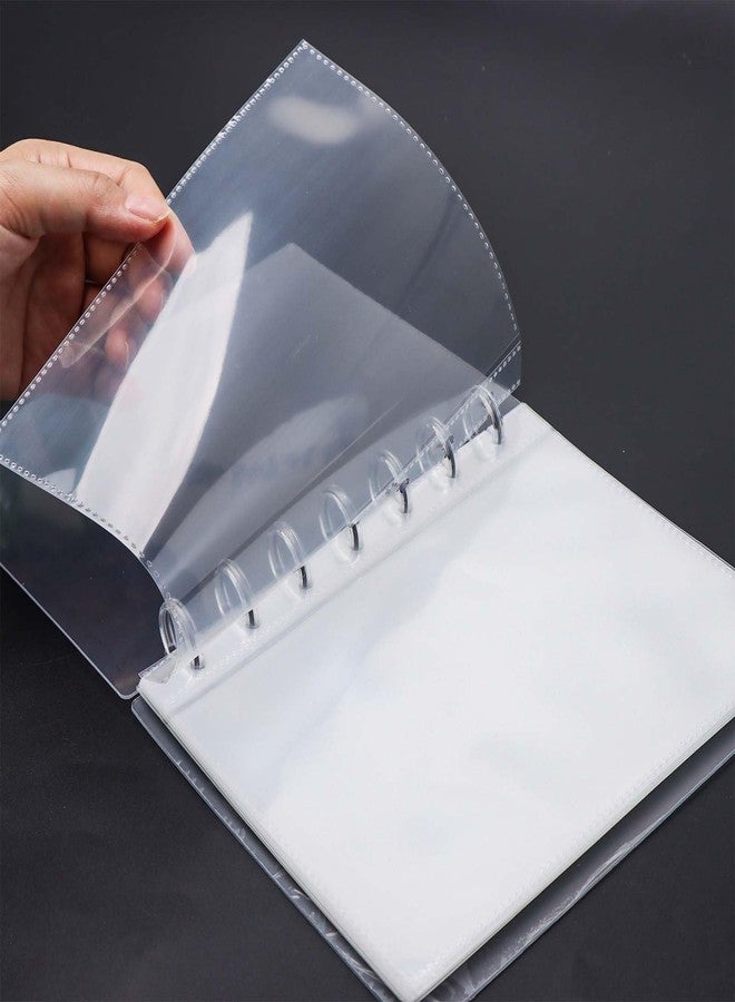 مي يي تيان ألبوم صور ذو غلاف شفاف من البولي بروبيلين، 7 أقراص، 20 صفحة داخلية، 5x7 جيوب، غلاف من البولي إيثيلين تيريفثالات، واقي لبطاقات الصور (جيب واحد - 7 أقراص). - Image 5