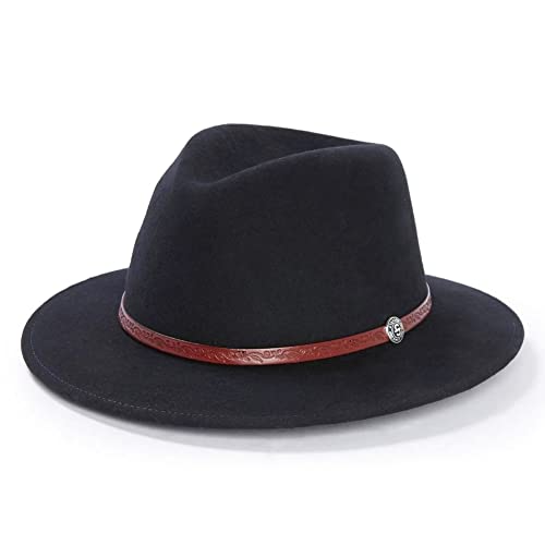 Stetson Men's Standard Cowboy, Black, Large - Image 2