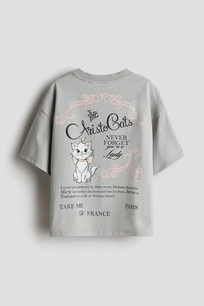 H&M Printed cotton T-shirt
