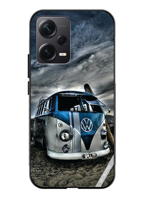 Protective Case Cover For Xiaomi Redmi Note 12 Discovery Mini Bus Design Multicolour