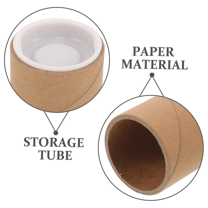 10Pcs Durable Round Paper Coin Tubes For Wrapping Storage And Art Collection - Image 4