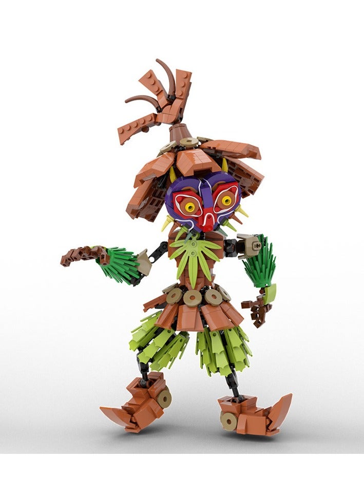 general Zelda Series Skull Kid Building Kit - Classic Game Character Bricks with Exquisite Details Collectible Decor for Fans - Image 2