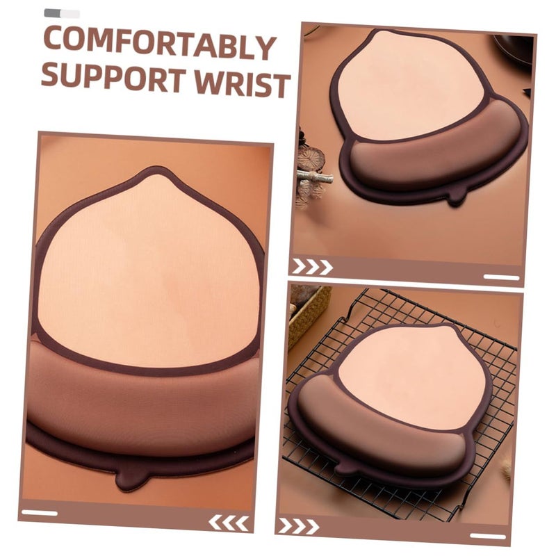 Ergonomic Wrist Rest Cushion For Mouse And Keyboard Soft Memory Foam Comfortable Hand Support Wrist Pad For Office Work Gaming Computer Accessories Multicolor - Image 4