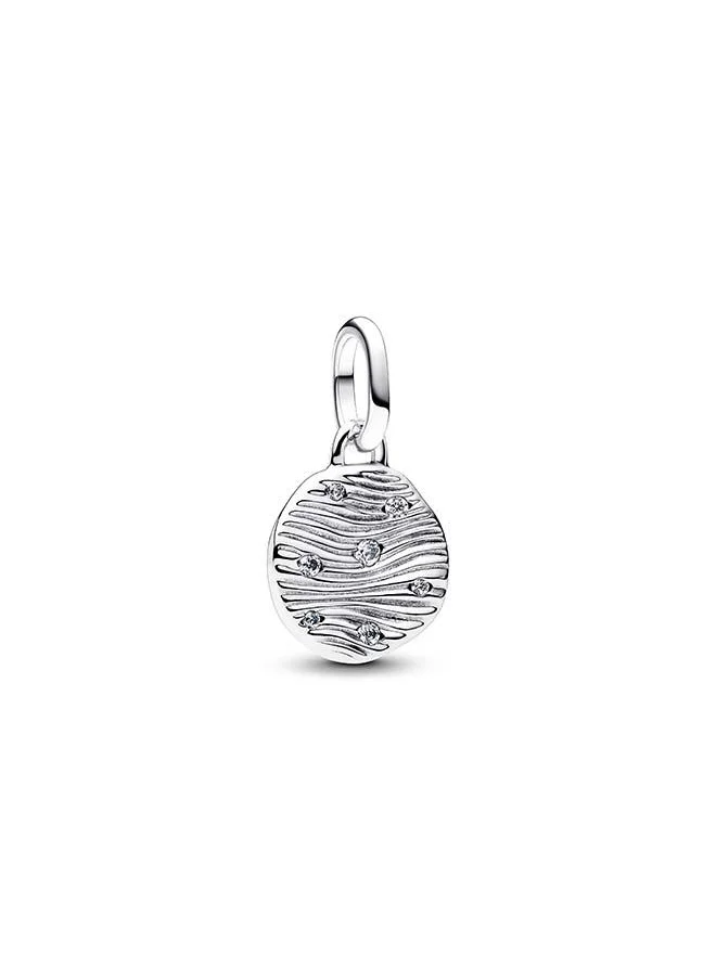 PANDORA Engravable Mini Medallion Charm