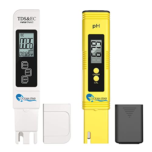 OCEAN STAR TECHNOLOGIES Digital Ph Meter And Tds Meter 3 In 1 Water Quality Tester Auto Calibration, Ideal Kit For Aquarium, Swimming Pool, Drinking Water (Pack Of 1) - Image 1