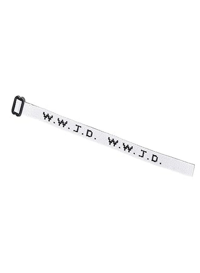 Pingyongchang 6Pcs WWJD Bracelet What Would Jesus Do Handmade Braided Rope Bracelets Protection Pray Bracelet Inspirational Religious Christian Jewelry for Women Men Best Friend Couples-Colorful - Image 3