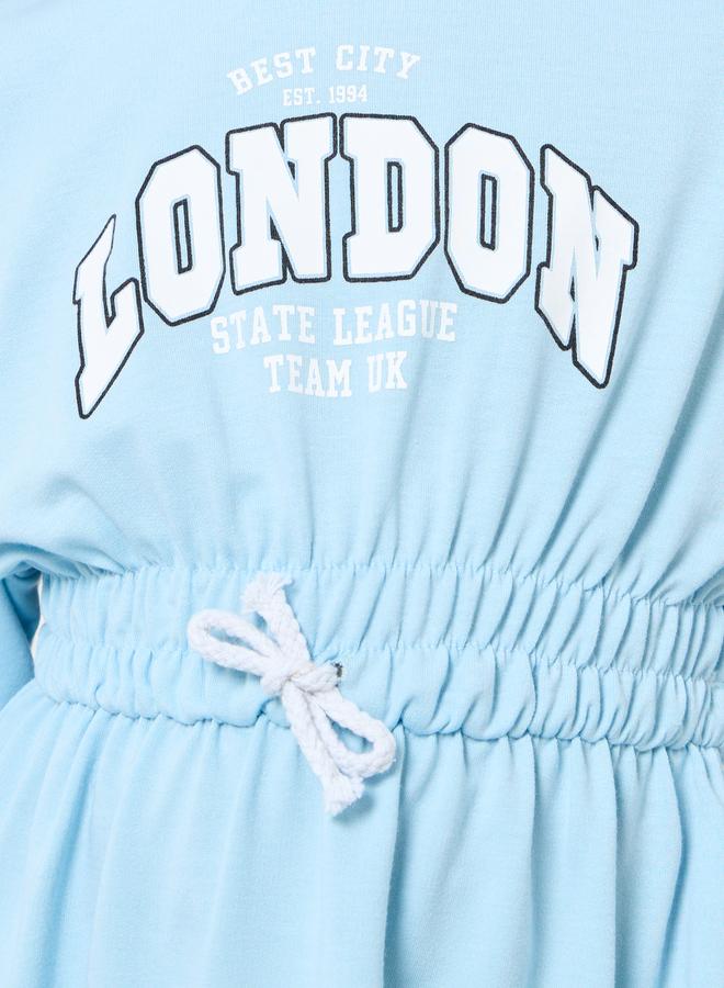 ستايلي فستان سويت شيرت بطبعة - Image 3