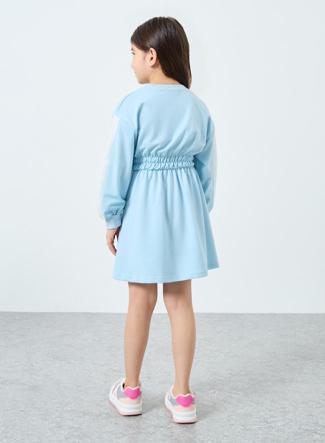 ستايلي فستان سويت شيرت بطبعة - Image 4