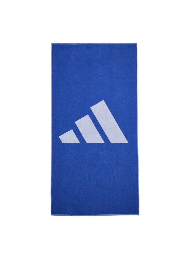 Adidas adidas 3BAR TOWEL LARG Blue Swim TOWEL for Unisex - NS - Image 1
