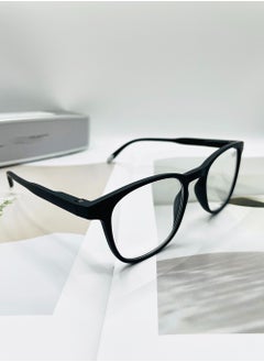 LANLANG LANLANG 2-Pack Reading Glasses for Men Women Blue Light Blocking Glasses Spring Hinge Anti Eyestrain 2 Colors(Black/Blue) including 0-4.0 diopters  - Image 4