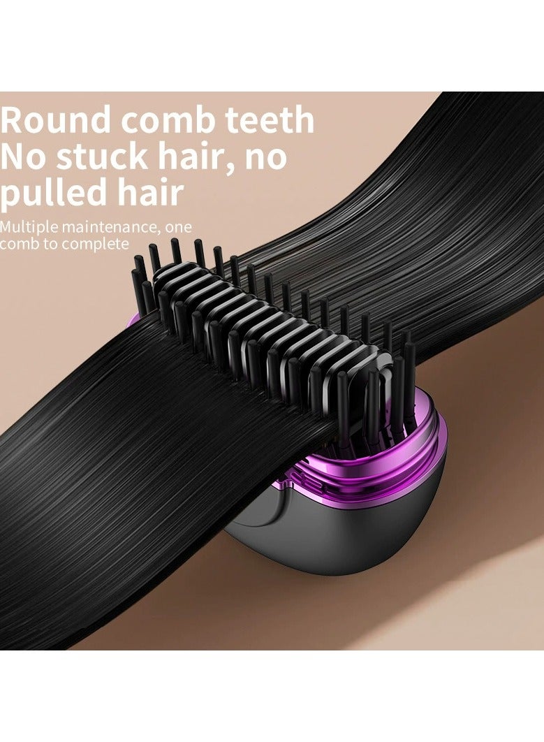 RedMapleTEK New Rechargeable Mini Hair Curling Comb Portable Cordless Styling Comb PTC Constant Temperature No Harm Hair - Image 3