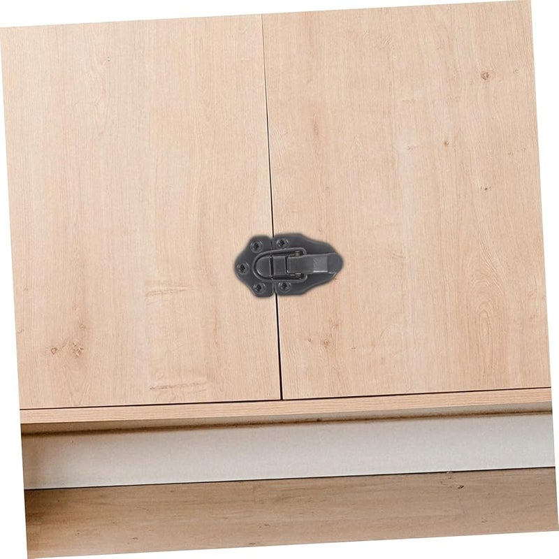 Artibetter 4 Pack Metal Lock Hasp Buckles Latch for Jewelry Box Luggage Suitcase - Image 5