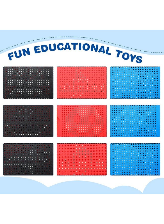 ماجيك واند لوحة رسم مغناطيسية قابلة للمسح من ماجيك واند، 380 حبة تعليمية، مع قلم مغناطيسي مرن للأطفال الصغار والأطفال. 【عبوة من لوحة واحدة】 - Image 5