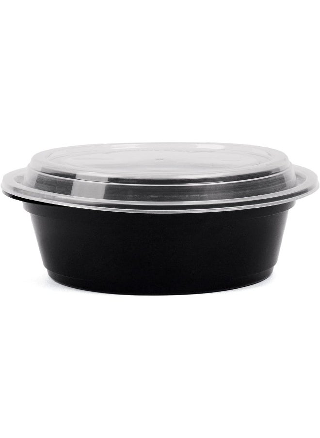HTE Disposable Microwave Container With Lid 25Pieces (Ro24)  - Image 3