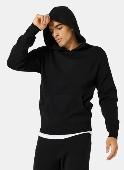 JACK & JONES Keegan Relaxed Knit Hoodie