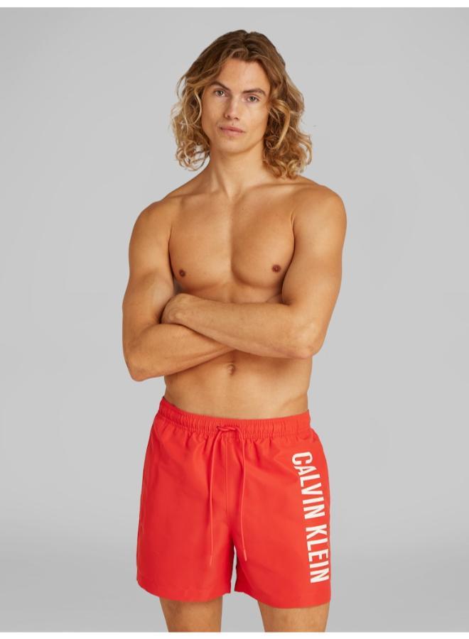 CALVIN KLEIN Logo Drawstring Swim Shorts  - Image 1