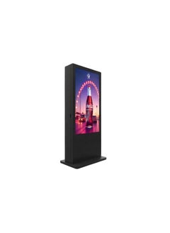 qbit 65 Inches Kiosk Interactive Outdoor Floor Standing Capacitive Touch 4K UHD, Cloud Control, HDMI/USB Port, LAN/Wifi, Embedded W10 Intel C i7 16Gb 256Gb  - Image 2
