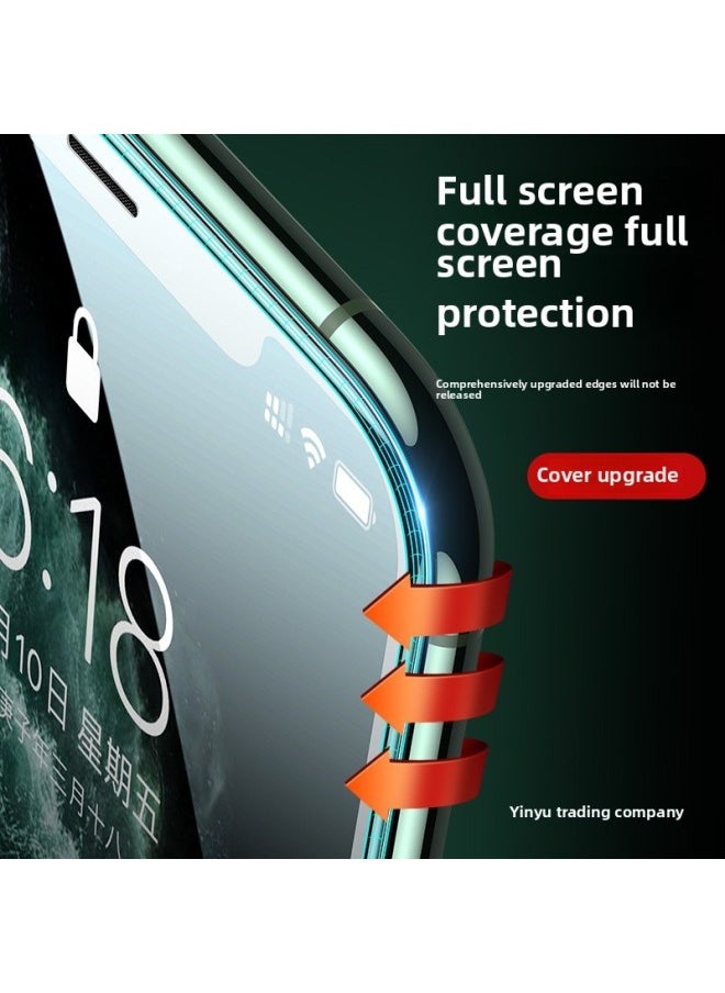 Generic - Suitable For Iphone16pro Tempered Film For Iphone 16promax Mobile Phone Film 15/14/13/12 Full Screen Coverage-Color:Hd [9d Full Coverage]◆50 Times Anti-fall◆Damage Guaranteed◆2 Pack-Size:For Iphone 15 Pro - Image 1