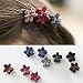 COREXISLY 100 Piece Mini Hair Clips for Girls,Cute Candy Colors Flower Hair Pins for Toddlers Bangs Kids Children and Women Hair Bangs Little Clips Accessories - Image 2