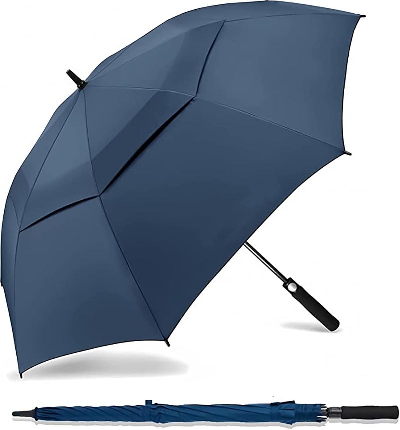 SIEPASA Golf Umbrella Large 62/68/72 Inch Automatic Open Golf Umbrella Extra Large Oversize Double Canopy Vented Umbrella Windproof Waterproof for Men and Women. - Image 1