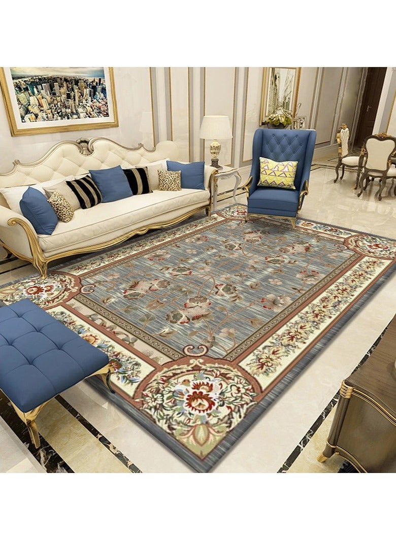 سجادة مستطيلة من ألياف البوليستر القابلة للغسل في الغسالة