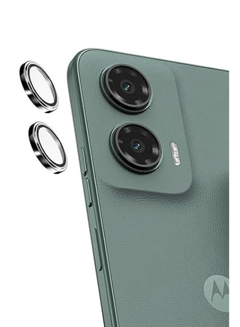 NAFCO Camera Cover for Motorola Moto G35 - Camera Lens Protector, Scratch-Resistant HD Clarity Ultra-Thin 9H Tempered Glass with Alloy Metal & Best Camera Protection - Image 1