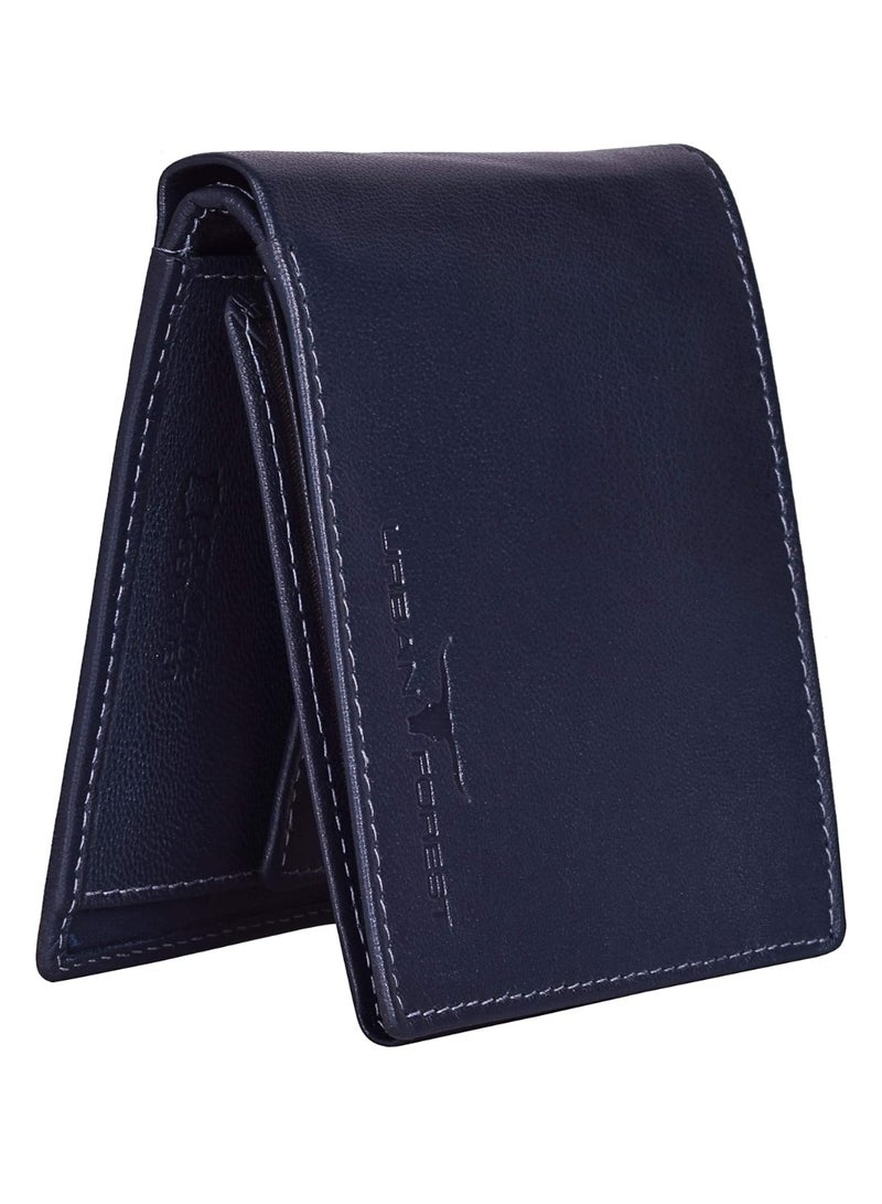 URBANFOREST URBAN FOREST Dakota Blueberry Leather Wallet for Men - Image 2