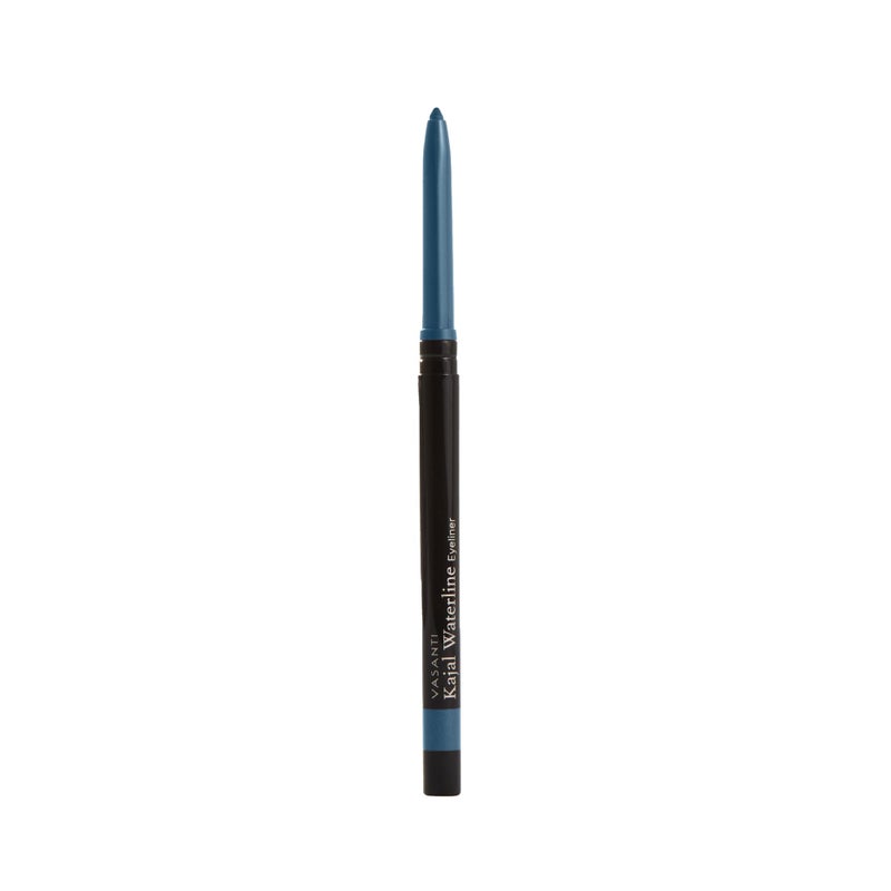 VASANTI Kajal Waterline Eyeliner Pencil - Long-lasting, Waterproof, Smudge-proof, Safe for Sensitive Eyes, Waterline Eye Liner - Opthalmologist Approved and Tested (Ice Blue) - Image 1