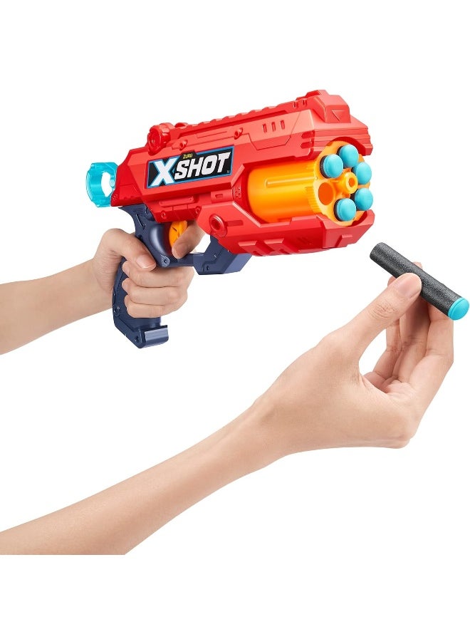 X-Shot Excel Combo Pack [2 Kickback/2 Reflex-6] (3 Cans/48 Darts)