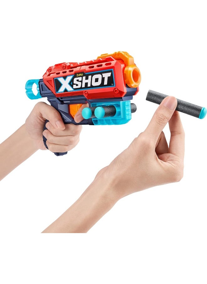 X-Shot Excel Combo Pack [2 Kickback/2 Reflex-6] (3 Cans/48 Darts)