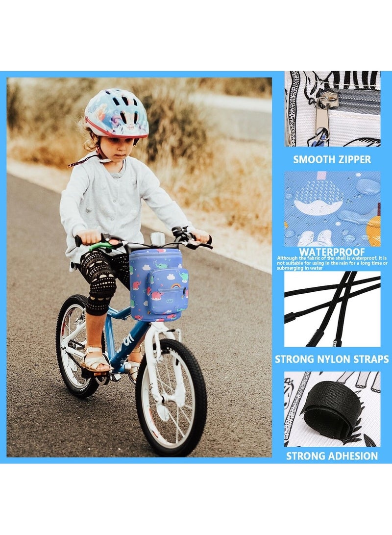 Huitich Large Capacity Baby Stroller Bag – blue - Image 2